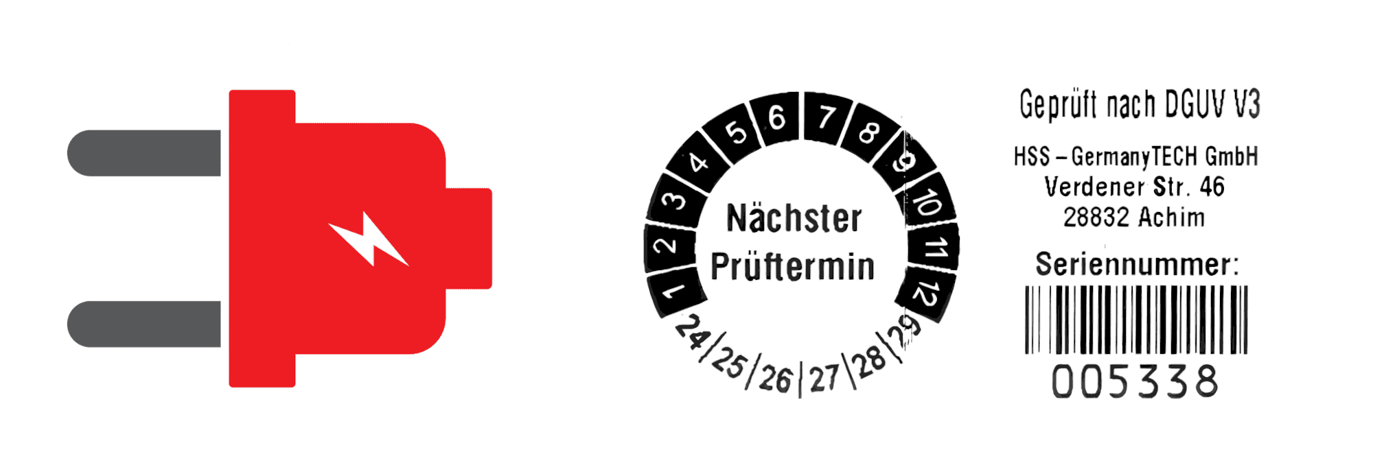 Prüfung elektrischer Geräte / HSS-Germany TECH GmbH